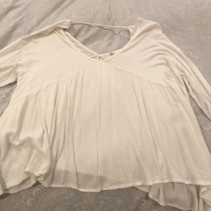 Altar’d state white flowy top